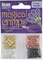 The Beadsmith Magical Tube Crimp Beads, 2 x 2mm, Assorted Colors, 500 Pieces, Uniform Cylindrical Shape, No Sharp Edges, Designed to Secure The Ends of Jewelry Stringing Wires and Cables